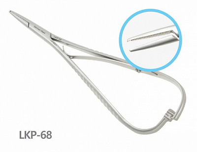 LKP-68 Зажим Смаха прямой, с отверстием